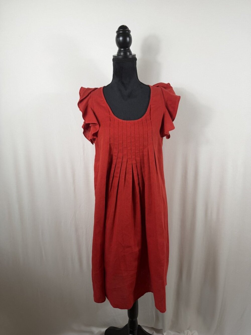 The Great Scoop Neck Knee-Length Dress (Size XS)